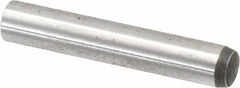 Value Collection - 6mm Diam x 35mm Pin Length Alloy Steel Standard Dowel Pin - C 58-62 Hardness, 13,300 Lb Breaking Strength, 1 Rounded End - A1 Tooling