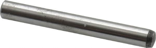 Value Collection - 6mm Diam x 50mm Pin Length Alloy Steel Standard Dowel Pin - C 58-62 Hardness, 13,300 Lb Breaking Strength, 1 Rounded End - A1 Tooling