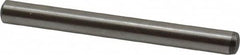 Value Collection - 6mm Diam x 60mm Pin Length Alloy Steel Standard Dowel Pin - C 58-62 Hardness, 13,300 Lb Breaking Strength, 1 Rounded End - A1 Tooling