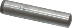 Value Collection - 8mm Diam x 40mm Pin Length Alloy Steel Standard Dowel Pin - C 58-62 Hardness, 23,700 Lb Breaking Strength, 1 Rounded End - A1 Tooling