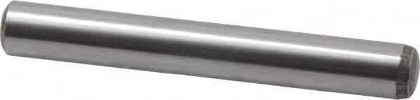 Value Collection - 8mm Diam x 60mm Pin Length Alloy Steel Standard Dowel Pin - C 58-62 Hardness, 23,700 Lb Breaking Strength, 1 Rounded End - A1 Tooling