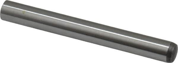 Value Collection - 8mm Diam x 70mm Pin Length Alloy Steel Standard Dowel Pin - C 58-62 Hardness, 23,700 Lb Breaking Strength, 1 Rounded End - A1 Tooling