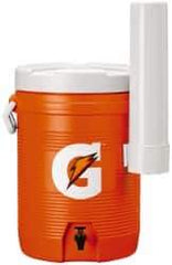 Gatorade - 5 Gal Beverage Cooler - Plastic, Orange/White - A1 Tooling