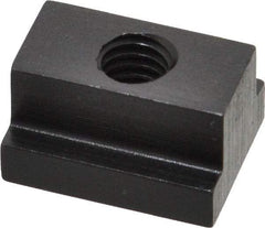 Gibraltar - 5/16-18 Blind Tapped T Slot Nut - 7/16" Slot Width, 11/16 x 7/32" Base Width x Height, 7/8 x 1/2" OAL x Height - A1 Tooling