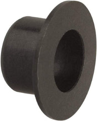 Igus - 1/4" Inside x 5/16" Outside Diam, Thermoplastic Sleeve Bearing - 1/2" Outside Diam, 0.032" Flange Thickness, 1/4" OAL - A1 Tooling