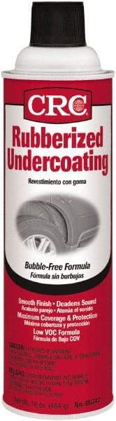 CRC - 20 oz Black Automotive Rubberized Coating - Comes in Can - A1 Tooling