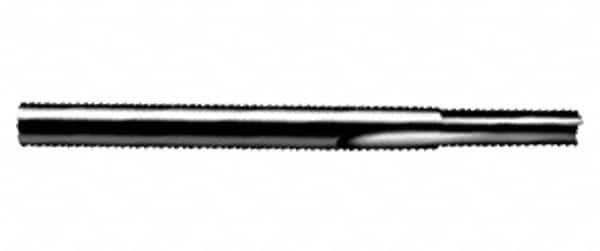 Onsrud - 7/16" Diam, 1/2" Shank Diam, 1" Length of Cut, 1 Flute Single Edge Straight Router Bit - 3" Overall Length, Right Hand Cut, Solid Carbide - A1 Tooling