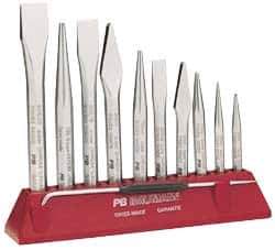 Value Collection - 5-1/8" OAL x 13/64" Blade Width Cross Chisel - 25/64" Stock - A1 Tooling