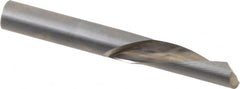 Onsrud - 3/8" Cutting Diam x 1-1/8" Length of Cut, 1 Flute, Downcut Spiral Router Bit - Uncoated, Right Hand Cut, Solid Carbide, 3" OAL x 3/8" Shank Diam, Single Edge, 22° Helix Angle - A1 Tooling