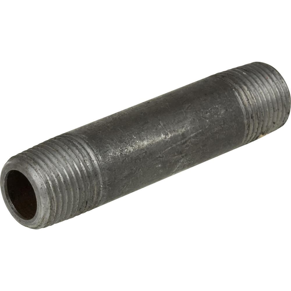 Black Pipe Nipples & Pipe; Thread Style: Threaded on Both Ends; Schedule: 40; Construction: Welded; Lead Free: No; Standards:  ™ASTM A53; ASTM ™A733;  ™ASME ™B1.20.1; Nipple Type: Threaded Nipple; Overall Length: 20.00