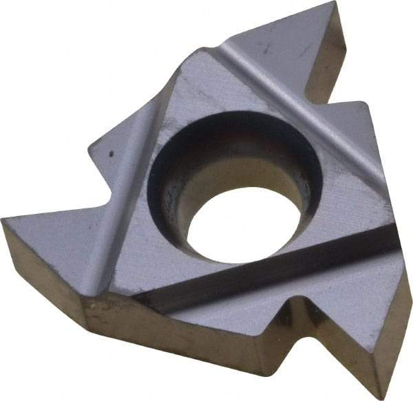 Kennametal - 16ER External Right Hand 48-8 Partial Profile 55° Laydown Threading Insert - Grade KC5025, TiAlN Coated Carbide, 9.53mm Inscribed Circle - A1 Tooling