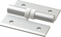 Sugatsune - 2-9/16" Long x 2-3/8" Wide x 9/64" Thick, Aluminum Cabinet Hinge - Aluminum, Aluminum Finish - A1 Tooling