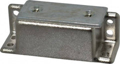 Sugatsune - 2-13/32" Long x 3/4" Wide x 3/4" High, Zinc Alloy Heavy Duty Magnetic Catch - Nickel Coated, 24.2 Magnetic Force, 1-11/16" Long Strike, 3/4" Wide Strike - A1 Tooling