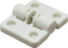 Sugatsune - 1-31/32" Long x 2-3/8" Wide x 5/16" Thick, Detent Hinge - Polyacetal - A1 Tooling