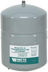 Watts - 3.0 Gallon Capacity, 6 Gallon Tank, 11-3/8 Inch Diameter, 17-3/16 Inch High, 1/2 Inch Port, Expansion Tank - Steel, Polymer Coating - A1 Tooling