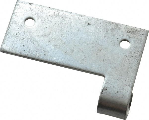 Made in USA - 1-3/4" Long x 1" Wide x 0.05" Thick, Keeper Hinge - Steel, Zinc Plated Finish - A1 Tooling