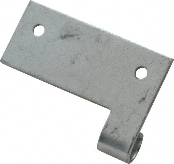 Made in USA - 1-3/4" Long x 1" Wide x 0.05" Thick, Un-Hinge - Steel, Zinc Plated Finish - A1 Tooling