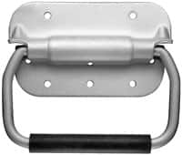 Value Collection - 4-3/4" Wide Plate x 2-3/4" High Plate, 4-3/8" Bail ID, Spring Loaded Chest Handle - 5.06" Wide x 4-3/8" High, Caustic Dipped & Alodine Finish - A1 Tooling