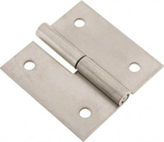 Made in USA - 3" Long x 3" Wide x 0.093" Thick, Slip Joint Hinge - Stainless Steel - A1 Tooling