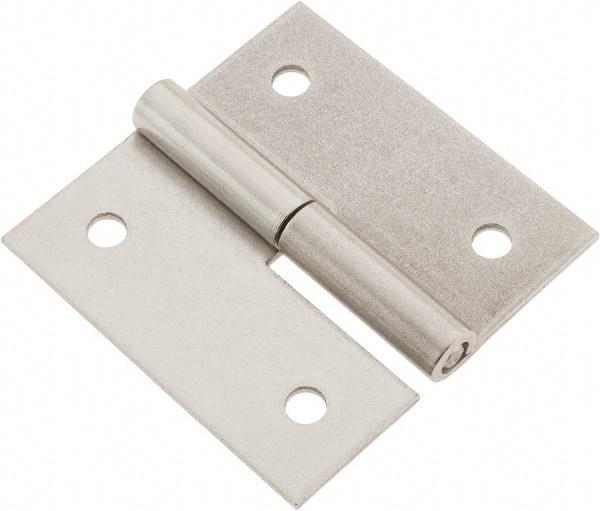 Made in USA - 3" Long x 3" Wide x 0.093" Thick, Slip Joint Hinge - Stainless Steel - A1 Tooling