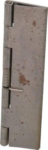 Value Collection - 3-1/2" Long x 1-1/2" Wide x 0.04" Thick, Spring Hinge - Steel - A1 Tooling