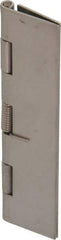 Value Collection - 3-1/2" Long x 1-1/2" Wide x 0.04" Thick, Spring Hinge - Stainless Steel - A1 Tooling