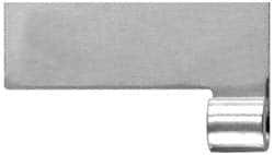 Made in USA - 1-3/4" Long x 1" Wide x 0.05" Thick, Un-Hinge - Stainless Steel - A1 Tooling