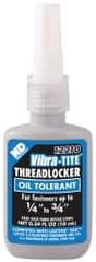 Vibra-Tite - 10 mL Bottle, Blue, Medium Strength Liquid Threadlocker - Series 122, 24 hr Full Cure Time, Hand Tool Removal - A1 Tooling