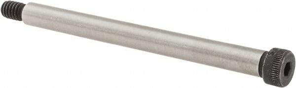 Value Collection - 5/16" Shoulder Diam x 3-1/2" Shoulder Length, 1/4-20 UNC, Hex Socket Shoulder Screw - 4140 Alloy Steel, Uncoated, 7/32" Head Height x 7/16" Head Diam - A1 Tooling