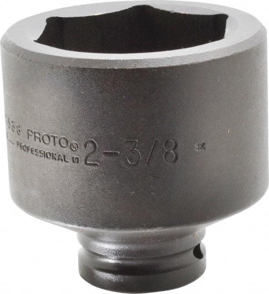 Proto - 3/4" Drive 2-3/8" Standard Impact Socket - 6 Points, 3-3/8" OAL - A1 Tooling