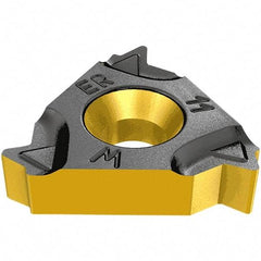 Iscar - 11ER External Right Hand ISO Laydown Threading Insert - Grade IC908, TiAlN Coated Carbide, 6.35mm Inscribed Circle - A1 Tooling