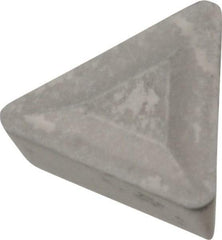 Interstate - TPMR222 Grade I55 Carbide Turning Insert - Uncoated, 60° Triangle, 1/4" Inscr Circle, 1/8" Thick, 1/32" Corner Radius - A1 Tooling