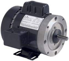 US Motors - 1 hp, Totally Enclosed Fan Cooled, Auto Thermal Protection, 1,725 RPM, 100-120/200-240 Volt, 50/60 Hz, Cap Start-Cap Run Motor - Size 56C Frame, C-Face Mount, 1 Speed, Ball Bearings, 11.0-9.2/5.5-4.7 Full Load Amps, B Class Insulation - A1 Tooling