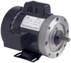 US Motors - 1.5 hp, Totally Enclosed Fan Cooled, No Thermal Protection, 1,725 RPM, 115/208-230 Volt, 60 Hz, Cap Start-Cap Run Motor - Size 56HC Frame, C-Face Mount, 1 Speed, Ball Bearings, 14.4/8.0-7.2 Full Load Amps, B Class Insulation - A1 Tooling