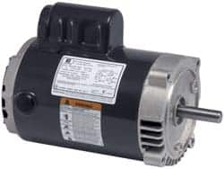 US Motors - 1 hp, ODP Enclosure, No Thermal Protection, 1,725 RPM, 115/208-230 Volt, 60 Hz, Industrial Electric AC/DC Motor - Size 56 Frame, C-Face Mount, 1 Speed, Ball Bearings, 14.8/7.5-7.3 Full Load Amps, B Class Insulation, CCW Lead End Rev - A1 Tooling