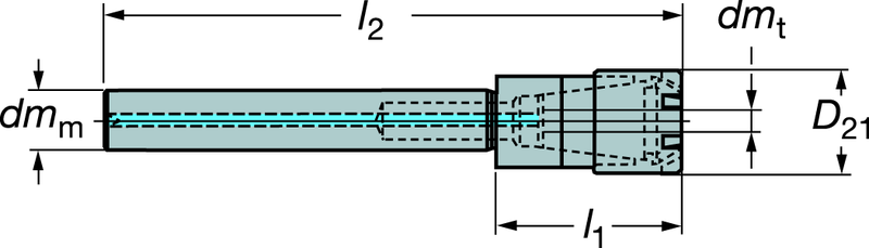 393141216080 CHUCK EXTENSION - A1 Tooling