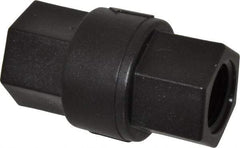 Specialty Mfr - 1/2" Polypropylene Check Valve - Inline, FNPT x FNPT, 125 WOG - A1 Tooling