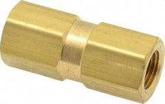 Specialty Mfr - 1/8" Brass Check Valve - Inline, FNPT x FNPT, 500 WOG - A1 Tooling