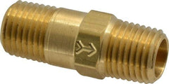 Specialty Mfr - 1/4" Brass Check Valve - Inline, MNPT x MNPT, 500 WOG - A1 Tooling