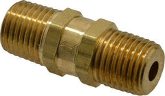 Specialty Mfr - 1/4" Brass Check Valve - Inline, MNPT x MNPT, 2,500 WOG - A1 Tooling