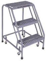 Cotterman - 40" 4 Step Ladder - 350 Lb Capacity, 40" Platform Height, 30" Base Width x 31" Depth, Grip Strut - A1 Tooling