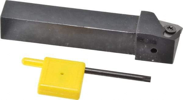 Kennametal - External Thread, Right Hand Cut, 1/2" Shank Width x 1/2" Shank Height Indexable Threading Toolholder - 3-1/4" OAL, LT 16ER Insert Compatibility, LSA Toolholder, Series LT Threading - A1 Tooling