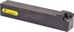 Kennametal - External Thread, Left Hand Cut, 1" Shank Width x 1" Shank Height Indexable Threading Toolholder - 6" OAL, LT 16EL Insert Compatibility, LSA Toolholder, Series LT Threading - A1 Tooling