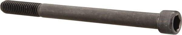 Value Collection - 7/16-14 UNC Hex Socket Drive, Socket Cap Screw - Alloy Steel, Black Oxide Finish, Partially Threaded, 5-1/2" Length Under Head - A1 Tooling