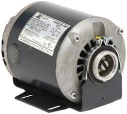 US Motors - 1/2 hp, ODP Enclosure, Auto Thermal Protection, 1,725 RPM, 120/240 Volt, 60/50 Hz, Single Phase Split Phase Motor - Size 48 Frame, Cradle Mount, 1 Speed, Sleeve Bearings, 7.5/3.6 Full Load Amps, B Class Insulation, Reversible - A1 Tooling