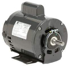 US Motors - 3/4, 1/4 hp, ODP Enclosure, No Thermal Protection, 1725, 1140 RPM, 115 Volt, 60 Hz, Single Phase Capacitor Start-Cap Run Motor - Size 56 Frame, Cradle/Stud Mount, 2 Speed, Ball Bearings, 8.9/6.1 Full Load Amps, B Class Insulation, Reversible - A1 Tooling