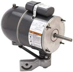 US Motors - 1/4 hp, TEAO Enclosure, Auto Thermal Protection, 1,100 RPM, 115 Volt, 60 Hz, Single Phase Permanent Split Capacitor (PSC) Motor - Size 48Y Frame, Yoke Mount, 2 Speed, Ball Bearings, 2.5 Full Load Amps, B Class Insulation, CCW Lead End - A1 Tooling