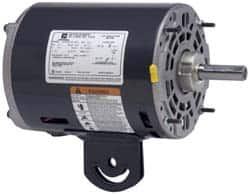 US Motors - 1/2 hp, TEAO Enclosure, Auto Thermal Protection, 1,725 RPM, 115 Volt, 60 Hz, Single Phase Split Phase Motor - Size 48YZ Frame, Yoke Mount, 1 Speed, Sleeve Bearings, 6.60 Full Load Amps, A Class Insulation, Reversible - A1 Tooling