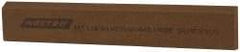 Norton - 6" Long x 1" Wide x 1/4" Thick, Aluminum Oxide Sharpening Stone - Rectangle, Medium Grade - A1 Tooling