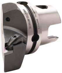 Kennametal - Left Hand Cut, Size KM80, DN.. Insert Compatiblity, External Modular Turning & Profiling Cutting Unit Head - 53mm Ctr to Cutting Edge, 70mm Head Length, Through Coolant, Series Kenclamp - A1 Tooling